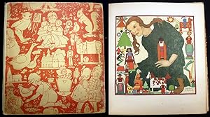 Bild des Verkufers fr Weihnacht. 14 farbige Originalsteinzeichnungen. [Vorw.: Franz Cizek] zum Verkauf von Antiquariat Lcker