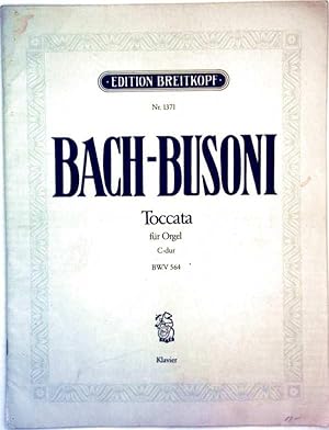 Toccata für Orgel C-Dur, BWV 564 - Klavier (Breitkopf Nr. 1371)