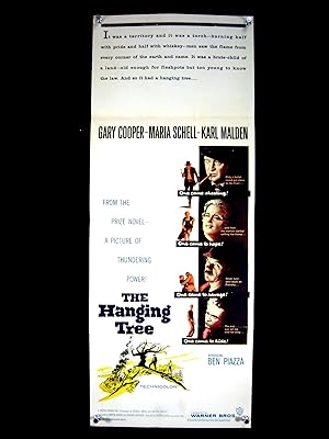 THE HANGING TREE-GARY COOPER-1959-NM-ORIG INSERT NM