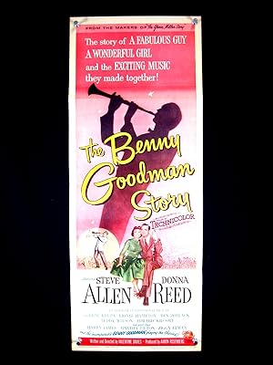 BENNY GOODMAN STORY-STEVE ALLEN/DONNA REED-1956-INSERT VF/NM