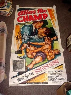 ALIAS THE CHAMP-3 SHEET-WRESTLING-1949 VG