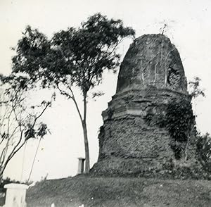 Indochina Laos Vientiane Ruins old Amateur Snapshot Photo 1930
