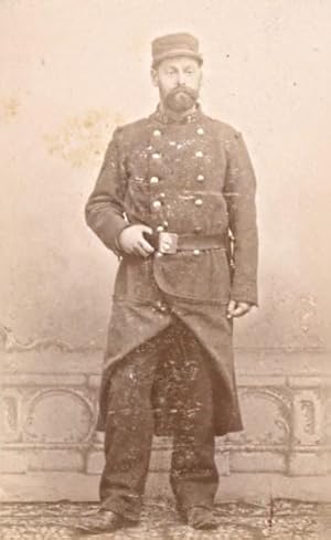 Seller image for Lisieux France Military Uniform Old CDV Photo 1880' for sale by Bits of Our Past Ltd