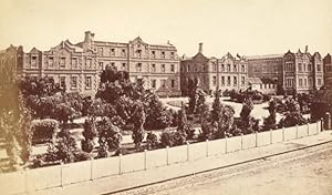 Melbourne Hospital Australia old CDV Nettleton Photo 1870