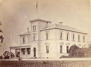 Melbourne Government House Australia old CDV Nettleton Photo 1870