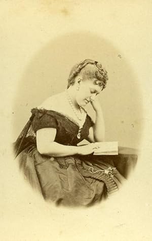 Seller image for France Paris Portrait Princess Anna Murat old CDV Photo Levitsky 1865 for sale by Bits of Our Past Ltd