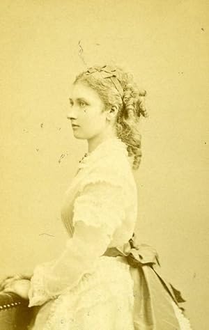 France Paris Princess Louise Old CDV Photo Levitsky 1865 by Serge