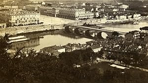 Immagine del venditore per Italy Torino Panorama Old CDV Photo Sommer 1870 venduto da Bits of Our Past Ltd