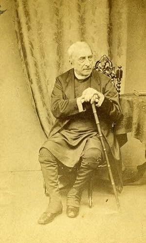 Scottish Bishop Edinburgh Charles Terrot Old CDV Photo Moffat 1865