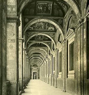 Vatican City St Peter Basilica Detail Old NPG Stereo Stereoview Photo 1900