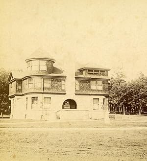 Imagen del vendedor de USA New York Woodlawn Saratoga Old Stereoview Photo Campbell 1896 a la venta por Bits of Our Past Ltd