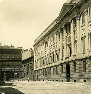 Seller image for Italy Milan Milano Palazzo Belgioioso & Manzoni House Old NPG Stereo Photo 1900 for sale by Bits of Our Past Ltd