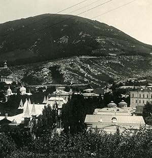 Caucasus Mountain Pyatigorsk Mount Mashuk           Photo Stereoview NPG 1906