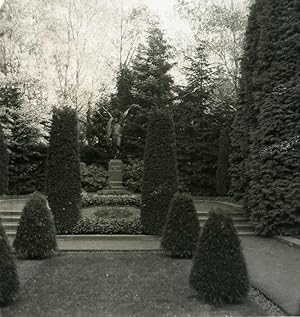 Seller image for Germany Hamburg Public Garden Old NPG Stereoview Photo 1900 for sale by Bits of Our Past Ltd
