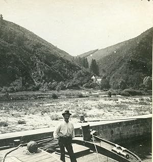 Seller image for Belgium Anseremme Meuse Valley Old Stereoview Photo Possemiers 1900 for sale by Bits of Our Past Ltd