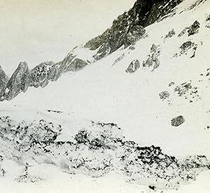 Seller image for Switzerland Alps Rochers de Naye Spring old Possemiers Stereo Photo 1910 for sale by Bits of Our Past Ltd