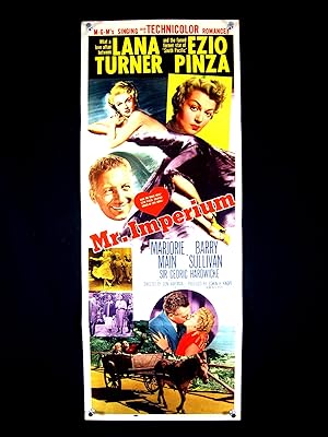 MR. IMPERIUM-LANA TURNER-SPICY LEGGY IMAGE-1951-INSERT FN