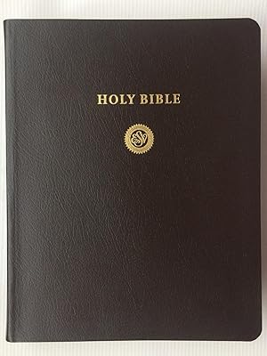 Seller image for Holy Bible English Standard Version Wide Margin Reference Edition ES742:XRM brown bonded leather for sale by Beach Hut Books
