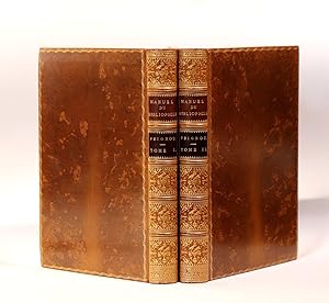 Imagen del vendedor de 1823 G. Peignot Dijon Manuel du Bibliophile Trait du choix des livres Reliure a la venta por Librairie L'amour qui bouquine