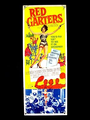 RED GARTERS-ROSEMARY CLOONEY-1954-INSERT VG/FN