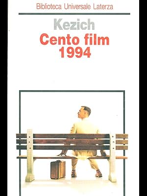 Bild des Verkufers fr Cento film 1994 zum Verkauf von Librodifaccia