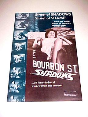 BOURBON ST. SHADOWS-THE SHADOW/LAMONT CRANSTON-PRESBOOK VG/FN