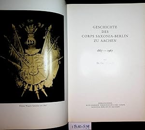 Geschichte des Corps Saxonia-Berlin zu Aachen : 1867 - 1967.