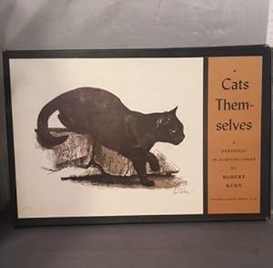 Cats Themselves - Portfolio of 12 Duotone Prints ** Hand Signed By Bob Kuhn **