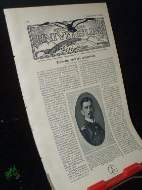 Seller image for August 1916, Friedenswirtschaft und Kriegsanleihe for sale by Antiquariat Artemis Lorenz & Lorenz GbR