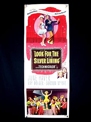 LOOK FOR THE SILVER LINING-1949-JUNE HAVER-INSERT VF