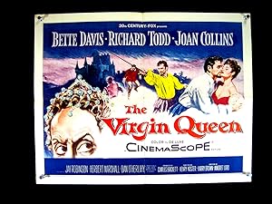 THE VIRGIN QUEEN-BETTE DAVIS/JOAN COLLINS-HALF SHEET FN