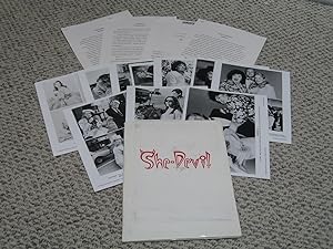 SHE-DEVIL PRESS KIT-1989-10 STILLS-PRODUCT INFO-MERYLL STREEP-ROSEANNE FN