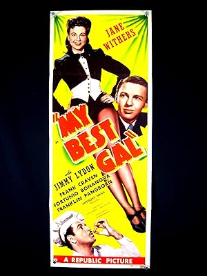 MY BEST GAL-JANE WITHERS-LEGGY IMAGE-1943-INSERT VF
