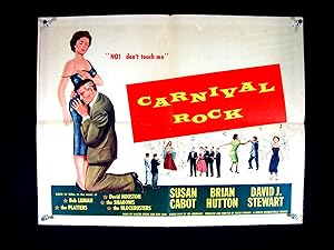 CARNIVAL ROCK-SUSAN CABOT-TEEN ROCK N ROLL-HALF SHEET VG