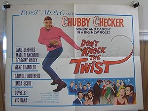 DON'T KNOCK THE TWIST-CHUBBY CHECKER-DOVELLS-HALF SHEET FN