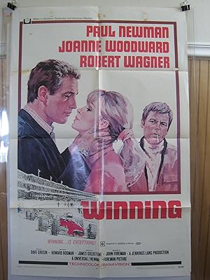 WINNING-PAUL NEWMAN-JOANNE WOODWARD-ROBT WAGNER-INDY G/VG