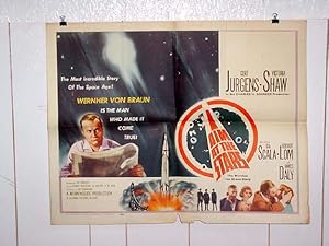 I AIM AT THE STARS-1960-C. JERGENS-HALF SHEET VG