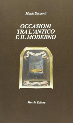 Imagen del vendedor de Occasioni tra l'antico e il moderno a la venta por Libro Co. Italia Srl