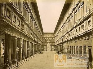 Gallery Florence Italy Old Photo Brogi 1880