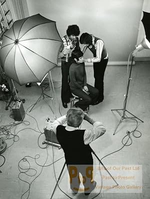 France French Studio Photographer JP Rossignol at work old Photo 1960'