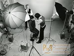 France French Studio Photographer JP Rossignol at work old Photo 1960'