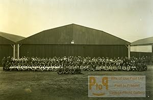 Football Teams WWI AEF 2nd Aviation Instruction Center Tours France Photo 1918