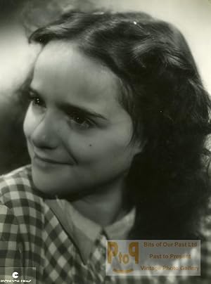 France Yola Carlotti French Film Actress Old Continental Films Photo 1940's