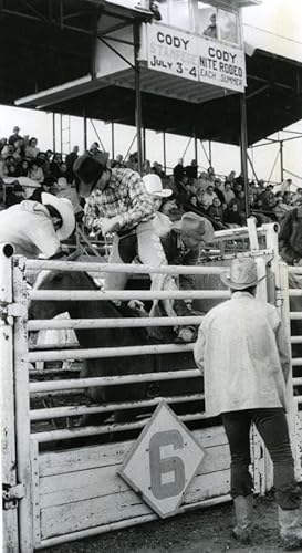 USA Texas Gary Little Cowboy Rodeo Dominique Darbois Photo 1960'