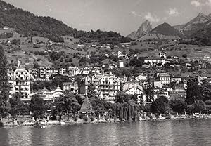 Seller image for Switzerland Geneva Lake houses old Photo 1950' for sale by Bits of Our Past Ltd