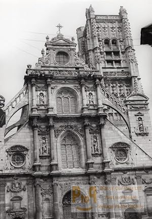 Seller image for France Auxerre Eglise St Pierre Architecture Photo 1950 for sale by Bits of Our Past Ltd