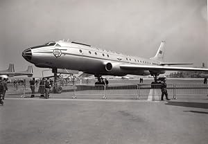 Seller image for Paris Le Bourget Exhibition Tupolev Tu-114 Russian Airplane Photo 1959 for sale by Bits of Our Past Ltd