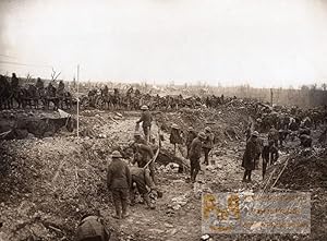 British Troops Passchendaele battle WWI old Photo 1917'