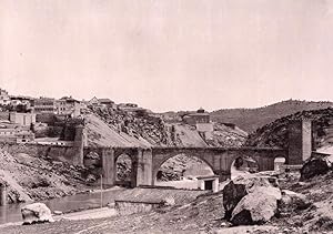 Imagen del vendedor de Spain Toledo panorama old Photo Hauser Menet 1897 a la venta por Bits of Our Past Ltd