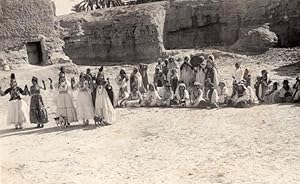 Algeria Bou Saada Oasis Life old Photo Prouho 1930